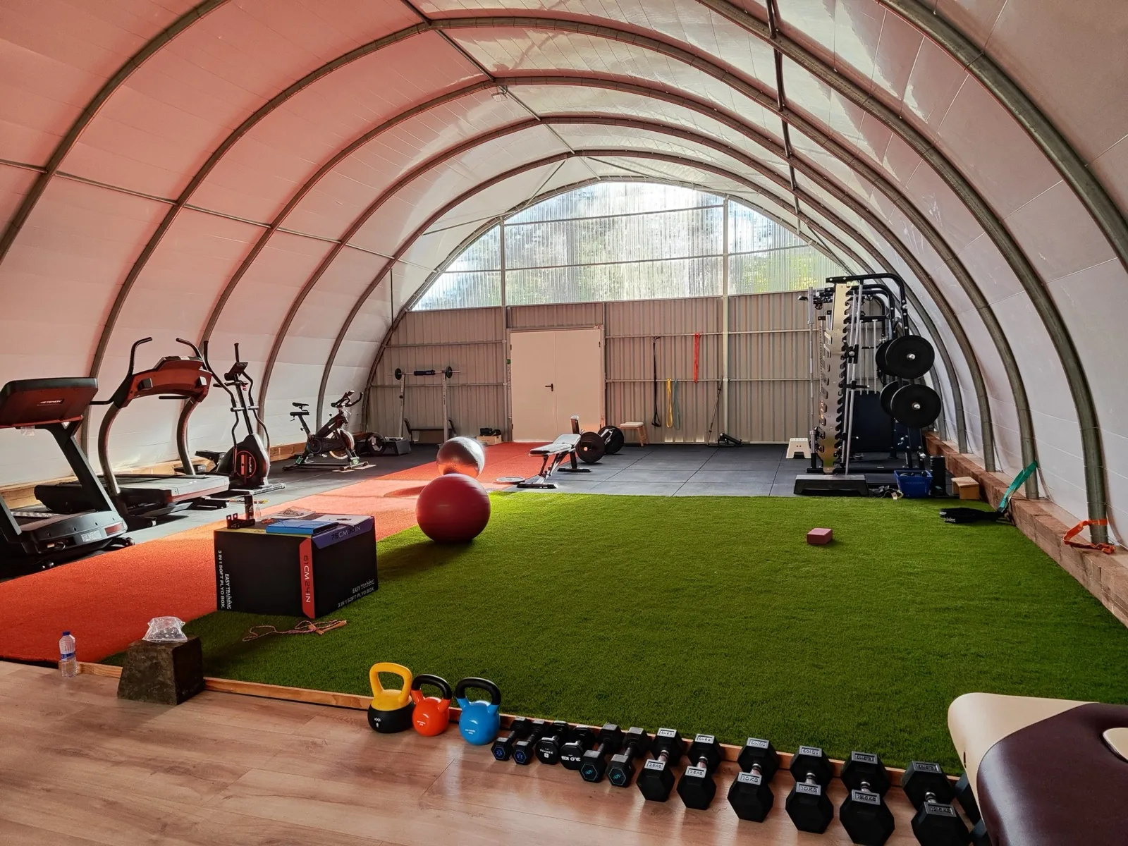 Training room at La Vila